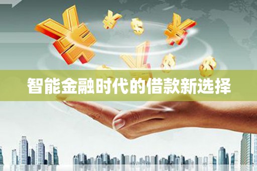 水林智能金融时代的借款新选择