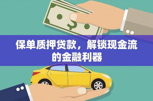 水林保单质押贷款，解锁现金流的金融利器