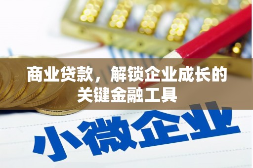 水林商业贷款，解锁企业成长的关键金融工具