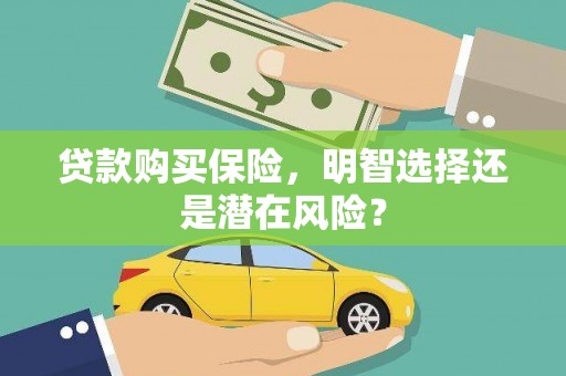 水林贷款购买保险，明智选择还是潜在风险？