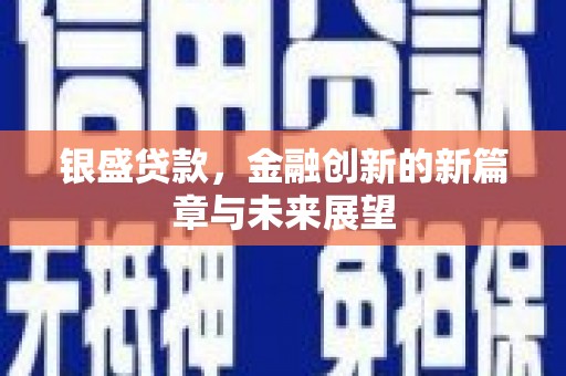 水林银盛贷款，金融创新的新篇章与未来展望