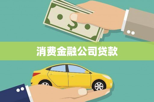 水林消费金融公司贷款