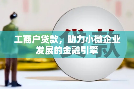 水林工商户贷款，助力小微企业发展的金融引擎