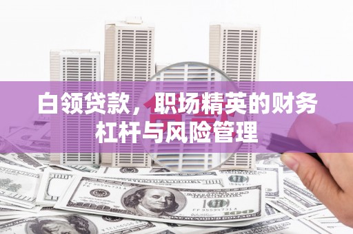 水林白领贷款，职场精英的财务杠杆与风险管理
