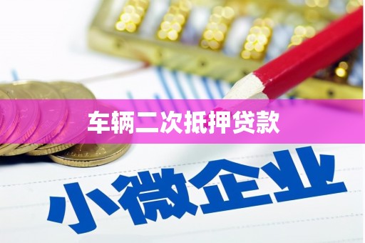 水林车辆二次抵押贷款