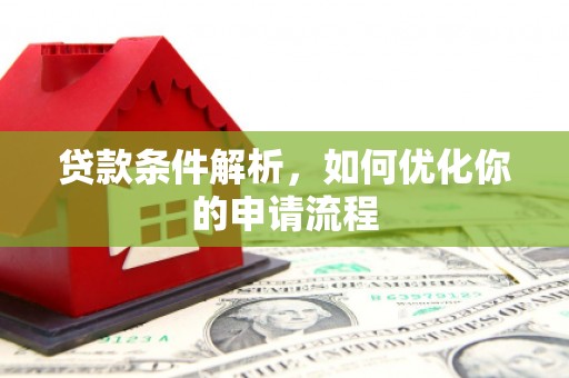 水林贷款条件解析，如何优化你的申请流程