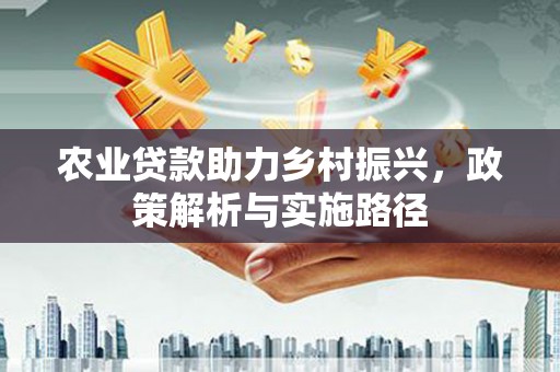 水林农业贷款助力乡村振兴，政策解析与实施路径