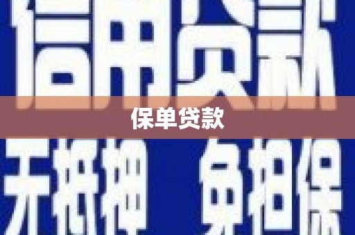 水林保单贷款