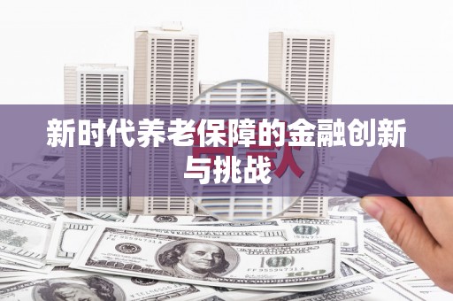 水林新时代养老保障的金融创新与挑战