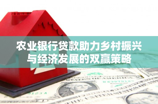 水林农业银行贷款助力乡村振兴与经济发展的双赢策略