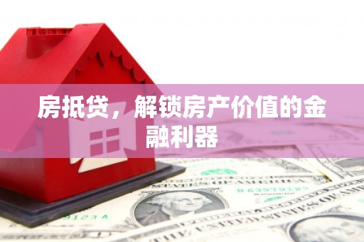 水林房抵贷，解锁房产价值的金融利器