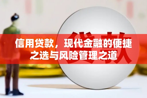 水林信用贷款，现代金融的便捷之选与风险管理之道