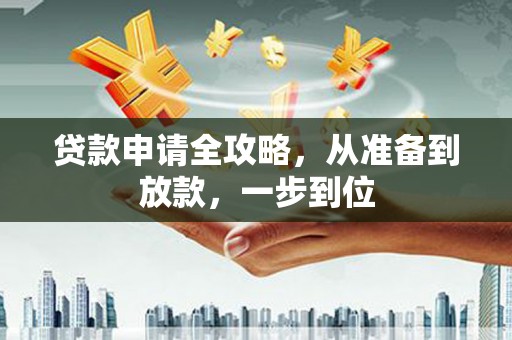水林贷款申请全攻略，从准备到放款，一步到位