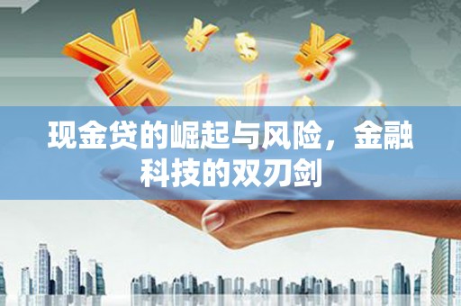 水林现金贷的崛起与风险，金融科技的双刃剑