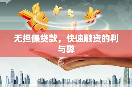 水林无担保贷款，快速融资的利与弊