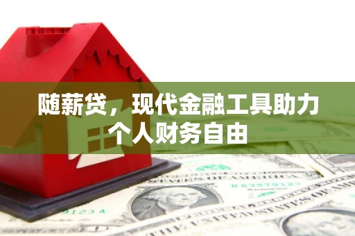 水林随薪贷，现代金融工具助力个人财务自由