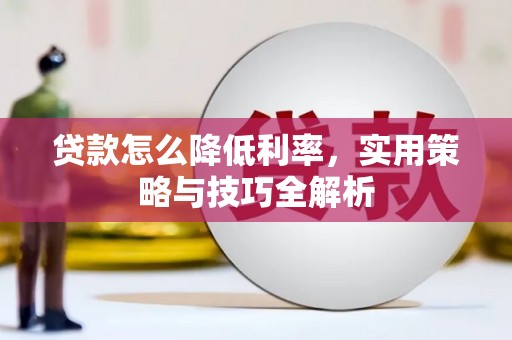 水林贷款怎么降低利率，实用策略与技巧全解析