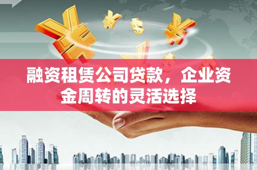 水林融资租赁公司贷款，企业资金周转的灵活选择
