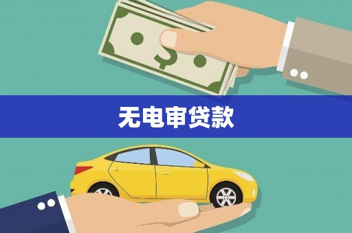 水林无电审贷款