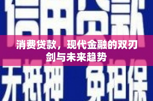 水林消费贷款，现代金融的双刃剑与未来趋势