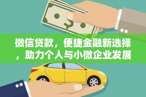 水林微信贷款，便捷金融新选择，助力个人与小微企业发展