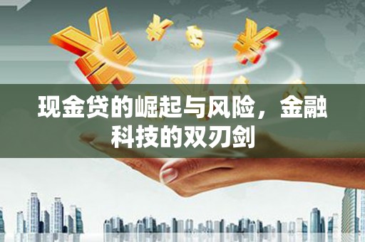 水林现金贷的崛起与风险，金融科技的双刃剑