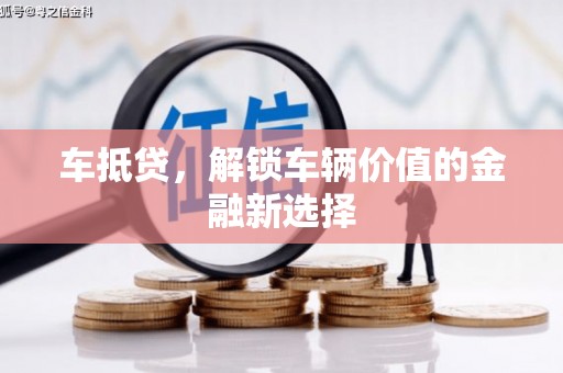 水林车抵贷，解锁车辆价值的金融新选择