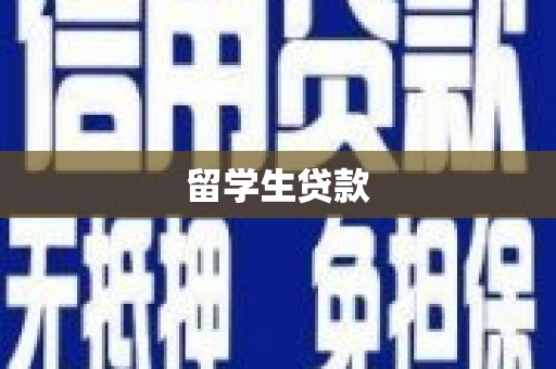 水林留学生贷款
