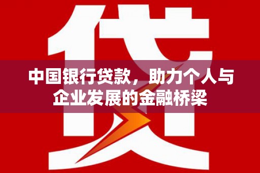 水林中国银行贷款，助力个人与企业发展的金融桥梁