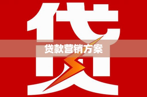 水林贷款营销方案
