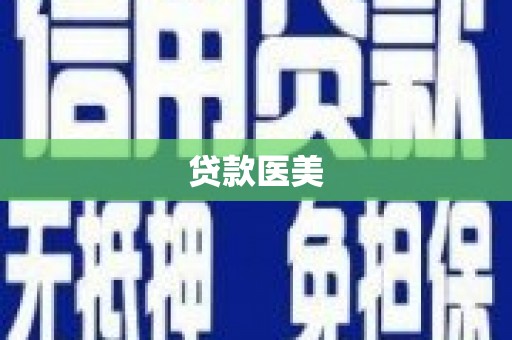 水林贷款医美