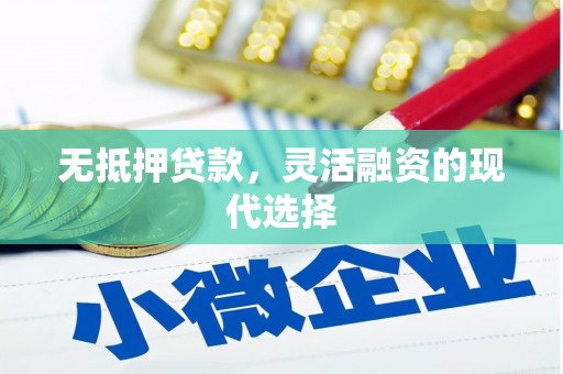 水林无抵押贷款，灵活融资的现代选择