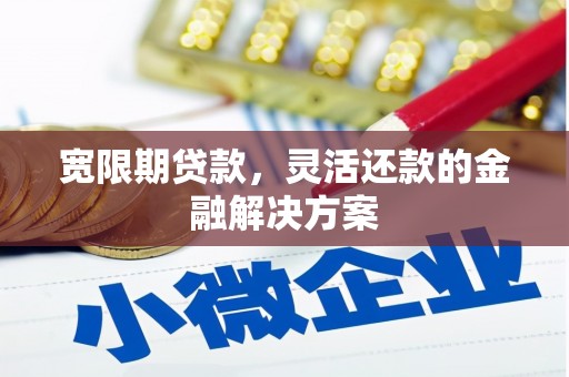 水林宽限期贷款，灵活还款的金融解决方案