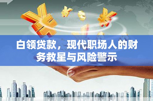 水林白领贷款，现代职场人的财务救星与风险警示