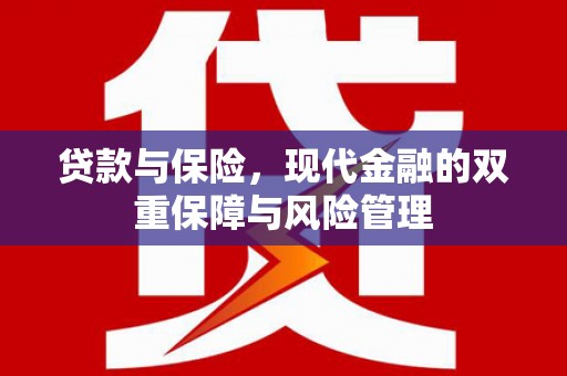 水林贷款与保险，现代金融的双重保障与风险管理