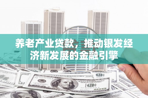 水林养老产业贷款，推动银发经济新发展的金融引擎