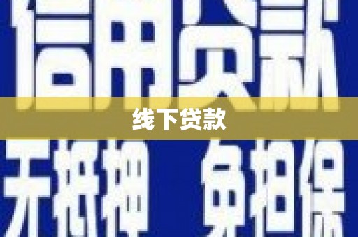 水林线下贷款
