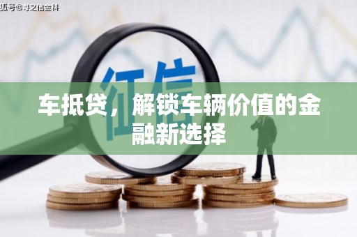 水林车抵贷，解锁车辆价值的金融新选择