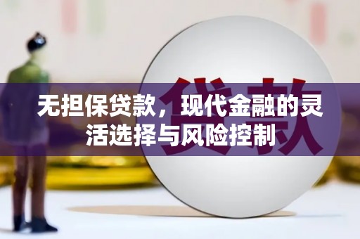 水林无担保贷款，现代金融的灵活选择与风险控制
