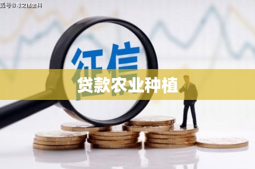 水林贷款农业种植