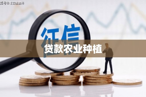 水林贷款农业种植