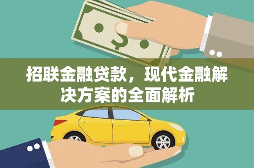 水林招联金融贷款，现代金融解决方案的全面解析
