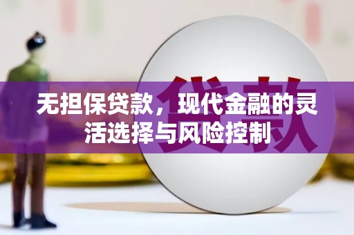 水林无担保贷款，现代金融的灵活选择与风险控制