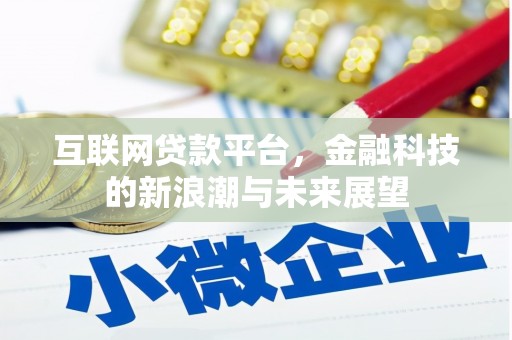 水林互联网贷款平台，金融科技的新浪潮与未来展望