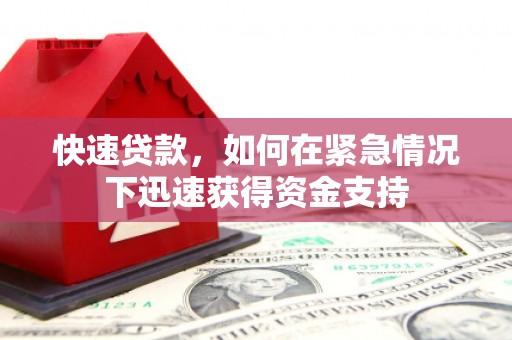 水林快速贷款，如何在紧急情况下迅速获得资金支持