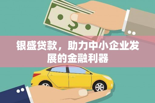 水林银盛贷款，助力中小企业发展的金融利器