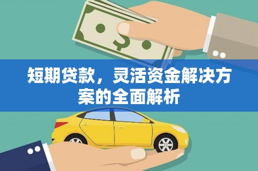 水林短期贷款，灵活资金解决方案的全面解析
