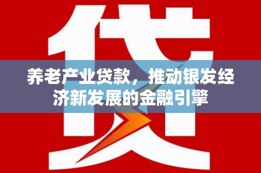 水林养老产业贷款，推动银发经济新发展的金融引擎