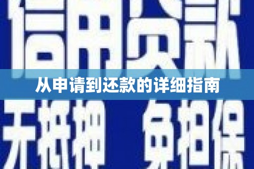 水林从申请到还款的详细指南