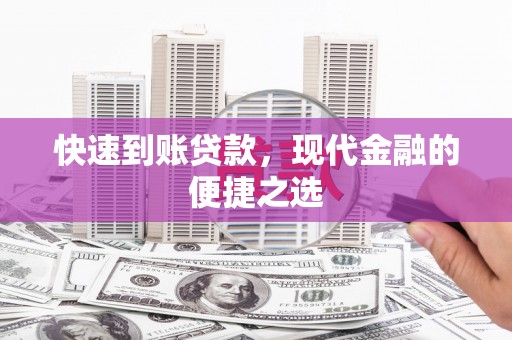 水林快速到账贷款，现代金融的便捷之选